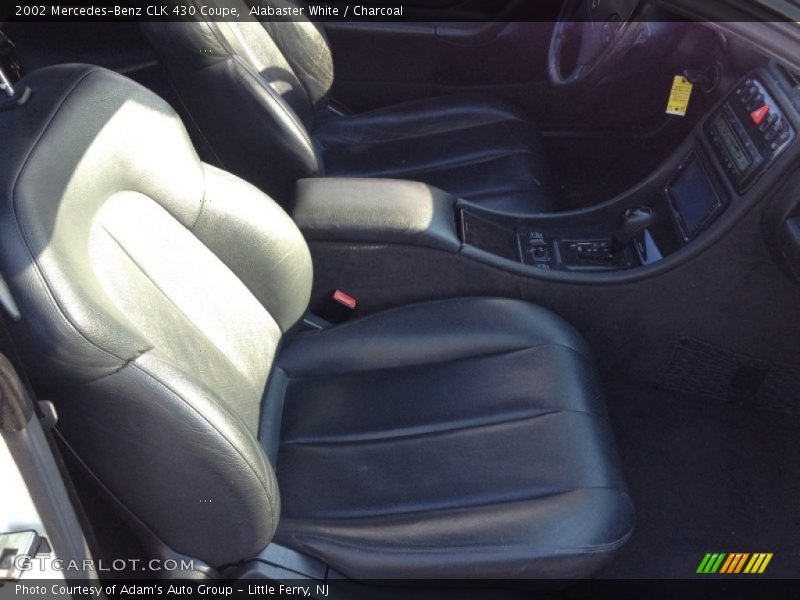 Alabaster White / Charcoal 2002 Mercedes-Benz CLK 430 Coupe