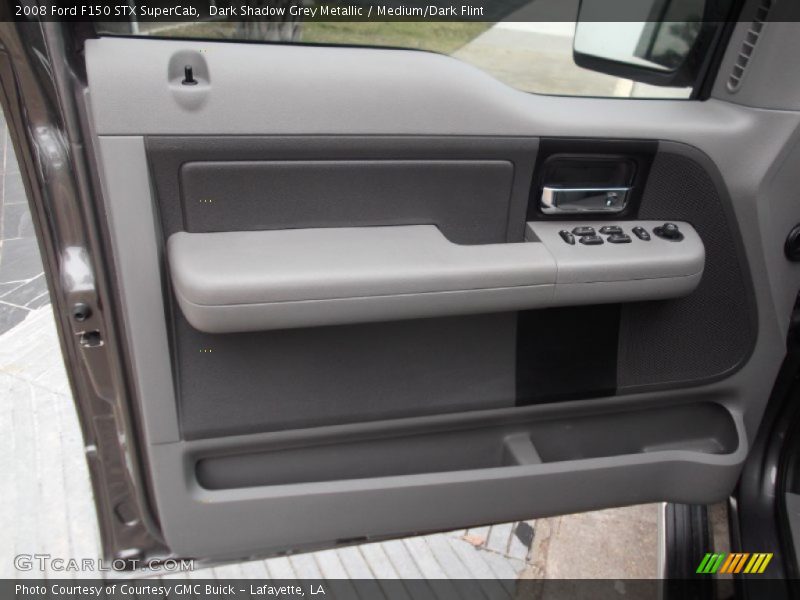 Dark Shadow Grey Metallic / Medium/Dark Flint 2008 Ford F150 STX SuperCab