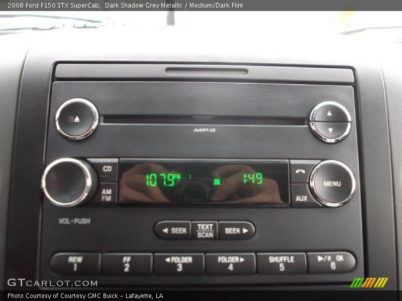 Dark Shadow Grey Metallic / Medium/Dark Flint 2008 Ford F150 STX SuperCab