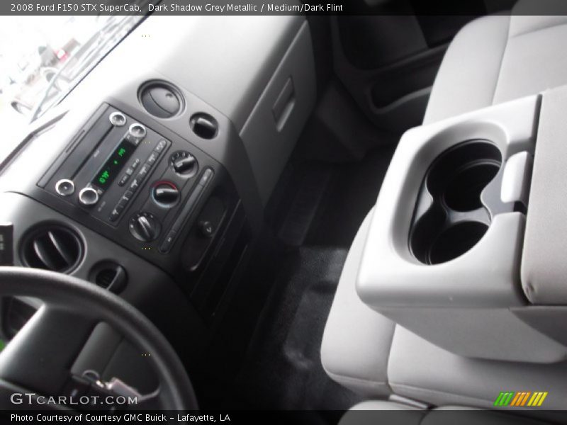 Dark Shadow Grey Metallic / Medium/Dark Flint 2008 Ford F150 STX SuperCab