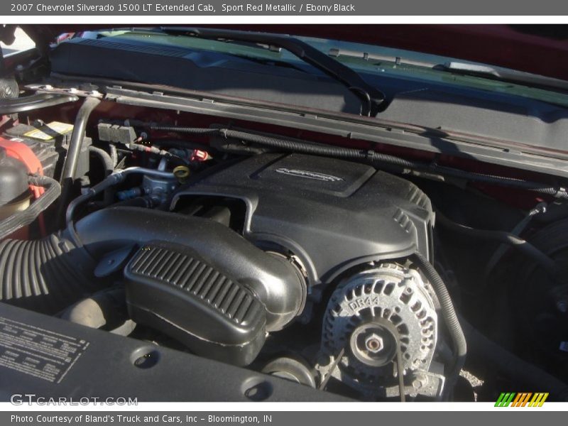 Sport Red Metallic / Ebony Black 2007 Chevrolet Silverado 1500 LT Extended Cab