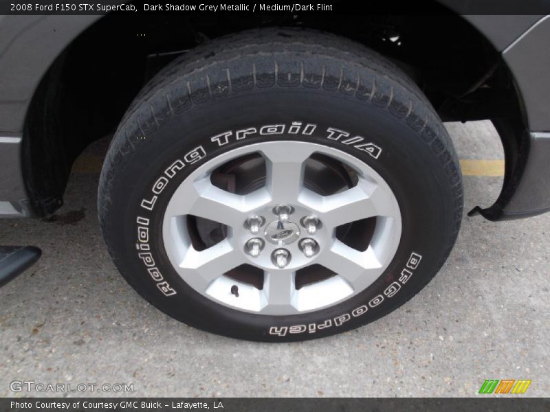 Dark Shadow Grey Metallic / Medium/Dark Flint 2008 Ford F150 STX SuperCab