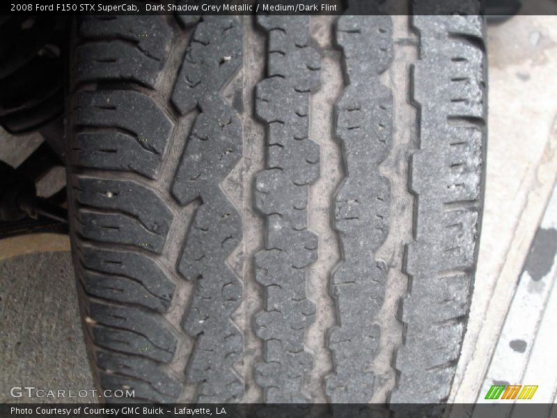 Dark Shadow Grey Metallic / Medium/Dark Flint 2008 Ford F150 STX SuperCab