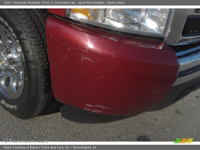 Sport Red Metallic / Ebony Black 2007 Chevrolet Silverado 1500 LT Extended Cab