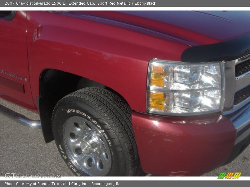 Sport Red Metallic / Ebony Black 2007 Chevrolet Silverado 1500 LT Extended Cab