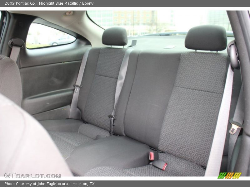 Midnight Blue Metallic / Ebony 2009 Pontiac G5