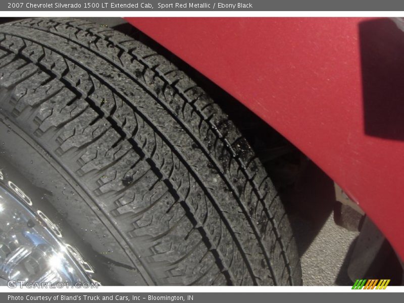 Sport Red Metallic / Ebony Black 2007 Chevrolet Silverado 1500 LT Extended Cab