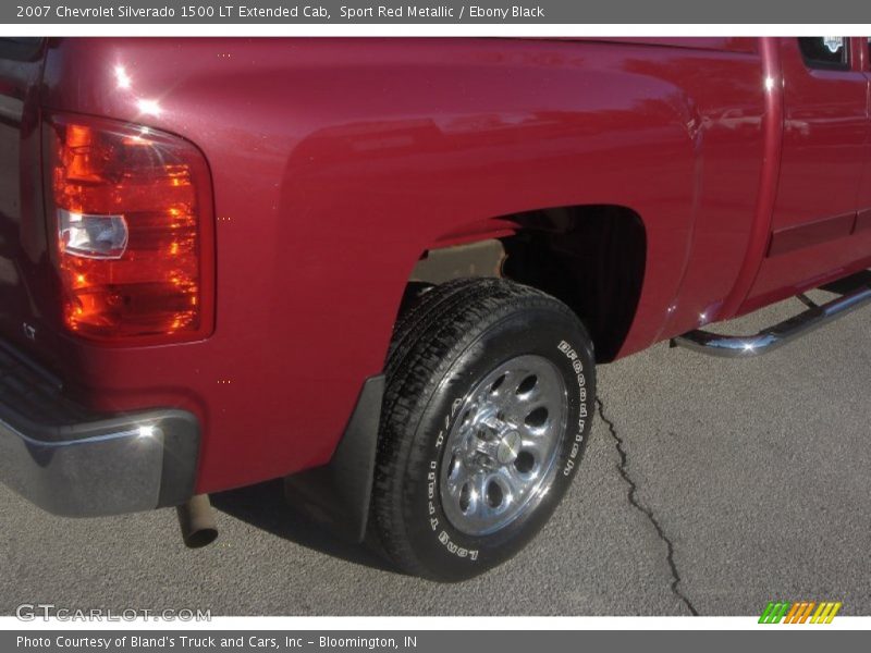 Sport Red Metallic / Ebony Black 2007 Chevrolet Silverado 1500 LT Extended Cab