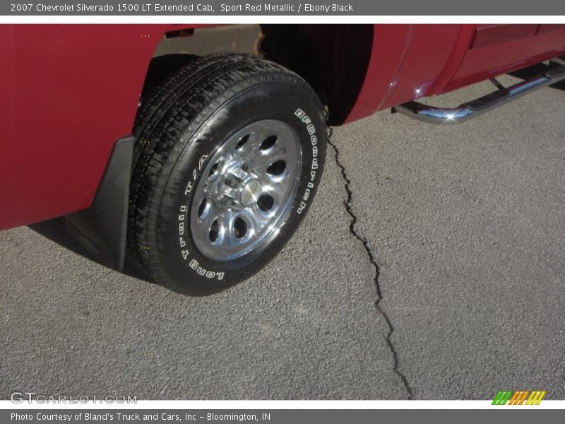 Sport Red Metallic / Ebony Black 2007 Chevrolet Silverado 1500 LT Extended Cab