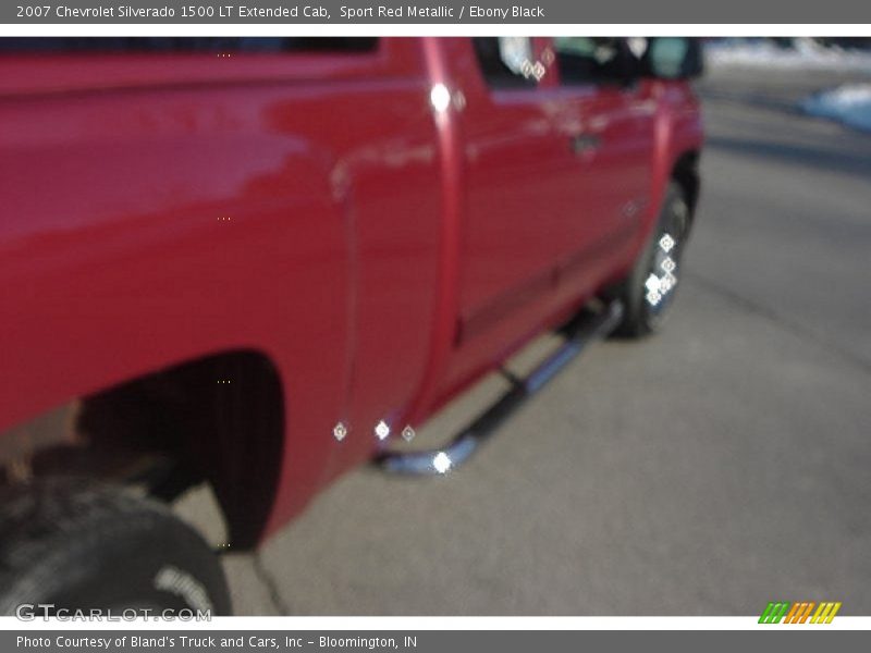 Sport Red Metallic / Ebony Black 2007 Chevrolet Silverado 1500 LT Extended Cab
