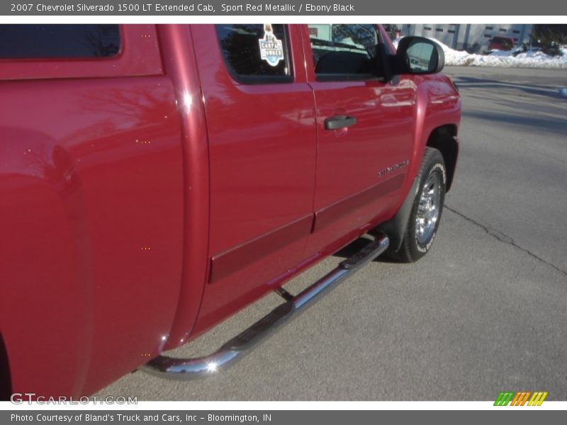 Sport Red Metallic / Ebony Black 2007 Chevrolet Silverado 1500 LT Extended Cab