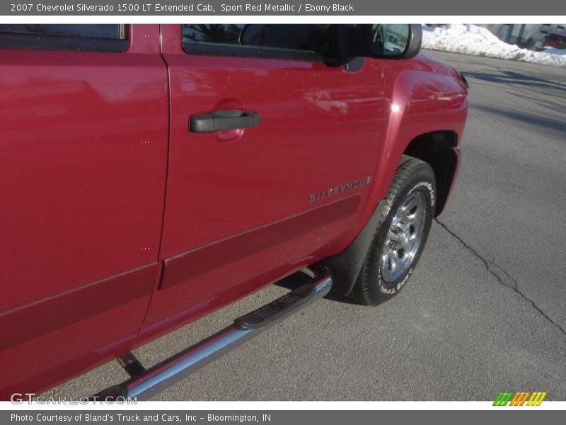 Sport Red Metallic / Ebony Black 2007 Chevrolet Silverado 1500 LT Extended Cab