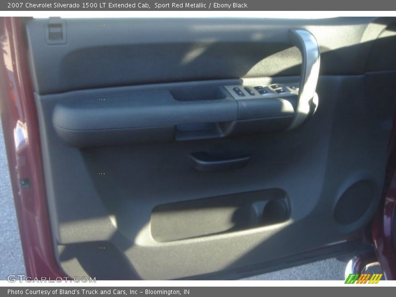 Sport Red Metallic / Ebony Black 2007 Chevrolet Silverado 1500 LT Extended Cab