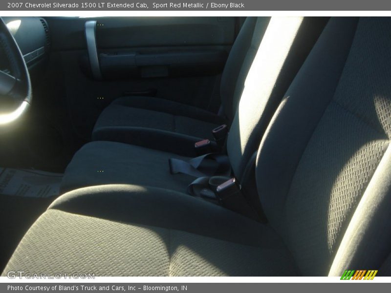Sport Red Metallic / Ebony Black 2007 Chevrolet Silverado 1500 LT Extended Cab