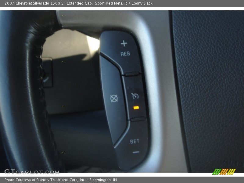 Sport Red Metallic / Ebony Black 2007 Chevrolet Silverado 1500 LT Extended Cab