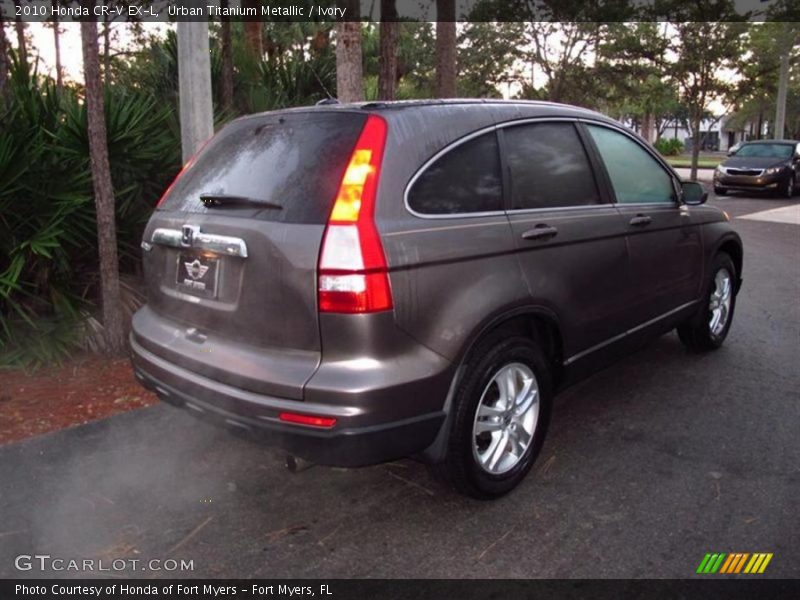 Urban Titanium Metallic / Ivory 2010 Honda CR-V EX-L