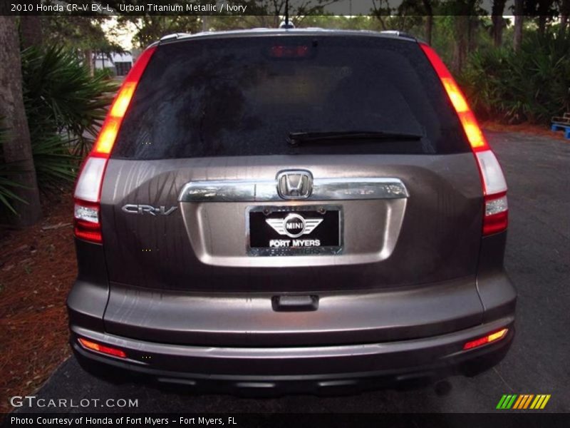 Urban Titanium Metallic / Ivory 2010 Honda CR-V EX-L