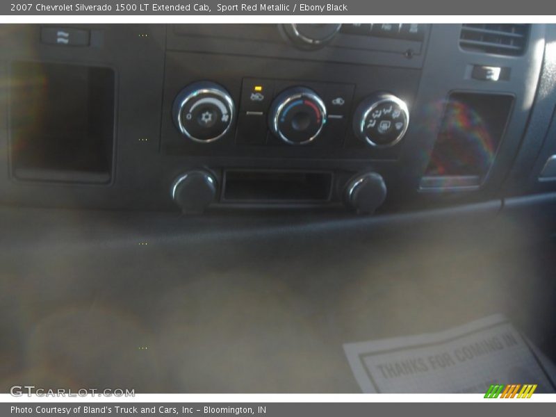 Sport Red Metallic / Ebony Black 2007 Chevrolet Silverado 1500 LT Extended Cab