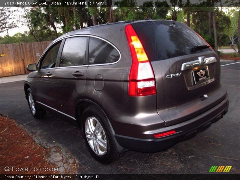 Urban Titanium Metallic / Ivory 2010 Honda CR-V EX-L
