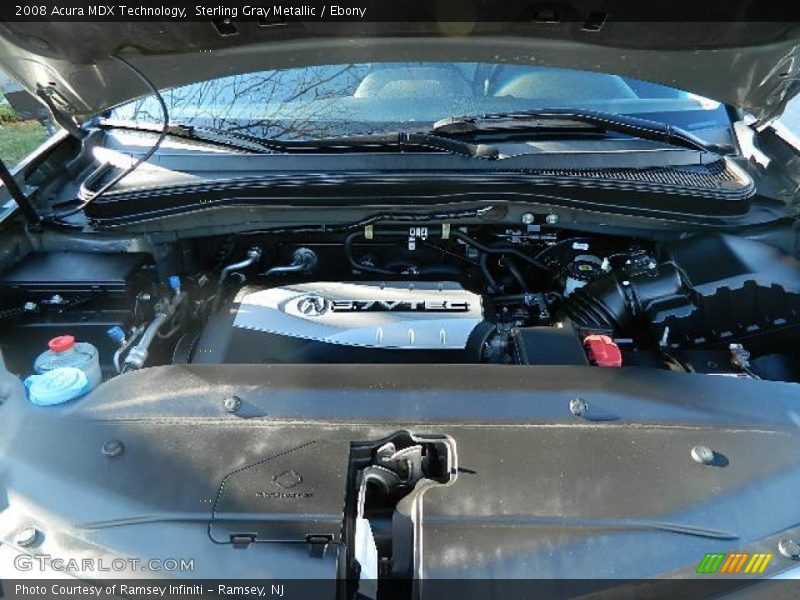 Sterling Gray Metallic / Ebony 2008 Acura MDX Technology