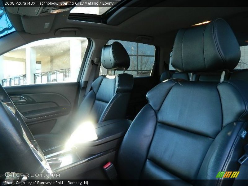 Sterling Gray Metallic / Ebony 2008 Acura MDX Technology
