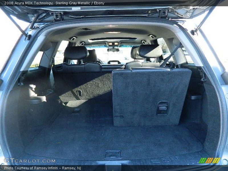 Sterling Gray Metallic / Ebony 2008 Acura MDX Technology