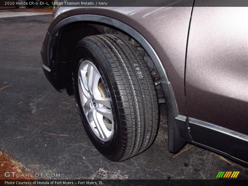 Urban Titanium Metallic / Ivory 2010 Honda CR-V EX-L