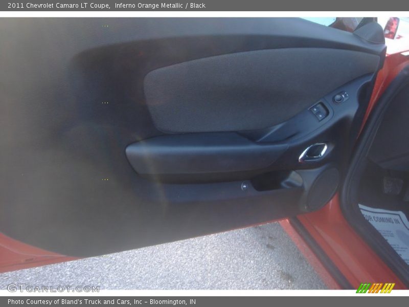 Inferno Orange Metallic / Black 2011 Chevrolet Camaro LT Coupe