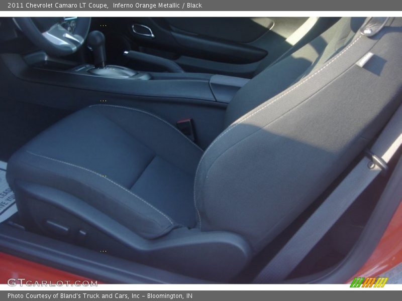 Inferno Orange Metallic / Black 2011 Chevrolet Camaro LT Coupe