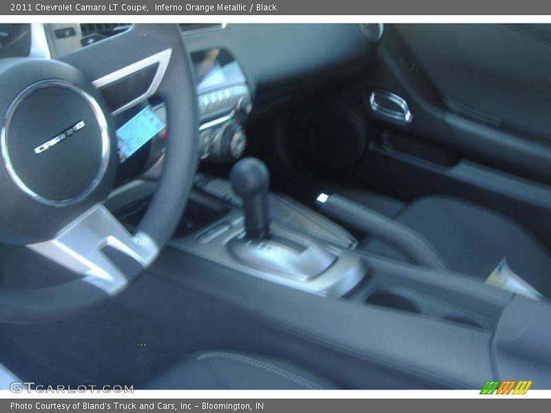 Inferno Orange Metallic / Black 2011 Chevrolet Camaro LT Coupe