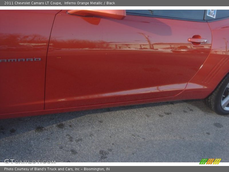 Inferno Orange Metallic / Black 2011 Chevrolet Camaro LT Coupe