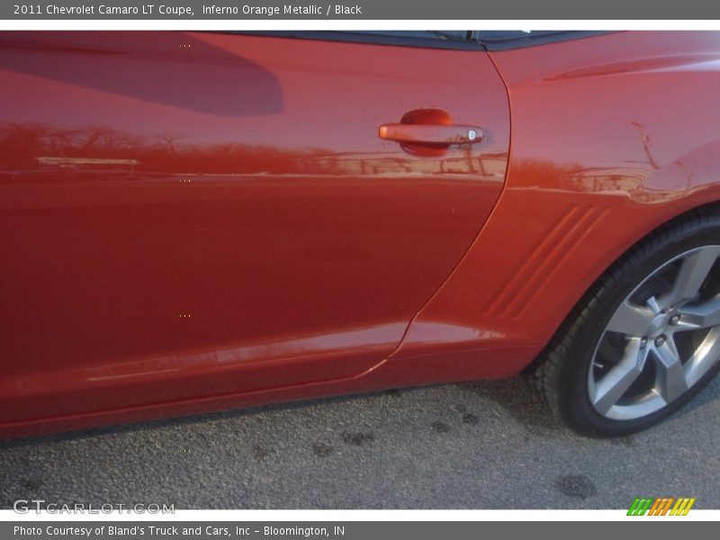 Inferno Orange Metallic / Black 2011 Chevrolet Camaro LT Coupe