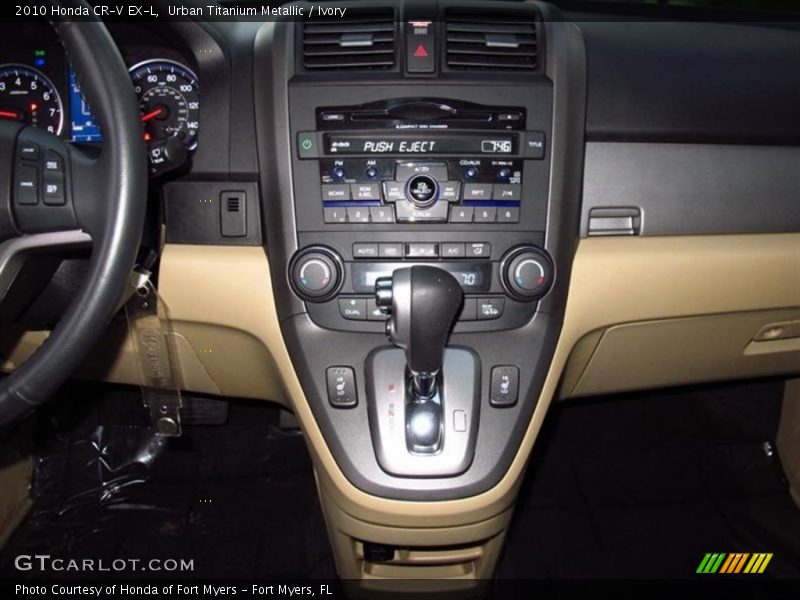 Urban Titanium Metallic / Ivory 2010 Honda CR-V EX-L