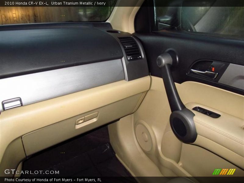 Urban Titanium Metallic / Ivory 2010 Honda CR-V EX-L