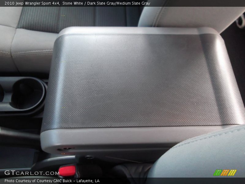 Stone White / Dark Slate Gray/Medium Slate Gray 2010 Jeep Wrangler Sport 4x4