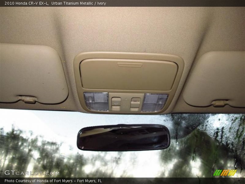Urban Titanium Metallic / Ivory 2010 Honda CR-V EX-L