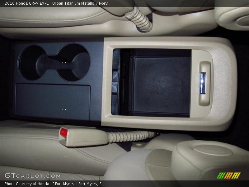 Urban Titanium Metallic / Ivory 2010 Honda CR-V EX-L