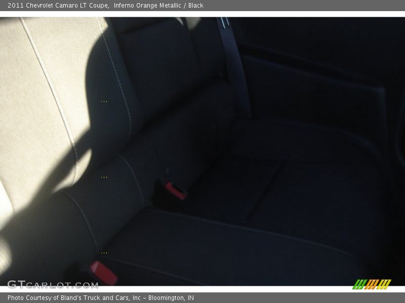 Inferno Orange Metallic / Black 2011 Chevrolet Camaro LT Coupe