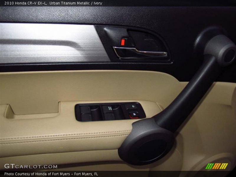 Urban Titanium Metallic / Ivory 2010 Honda CR-V EX-L