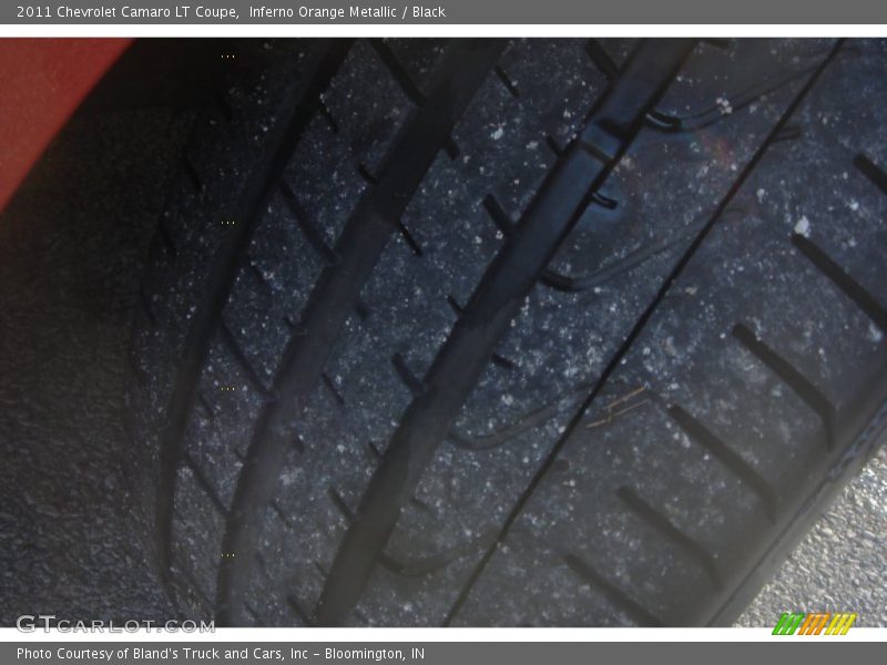 Inferno Orange Metallic / Black 2011 Chevrolet Camaro LT Coupe