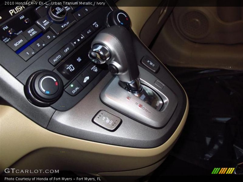 Urban Titanium Metallic / Ivory 2010 Honda CR-V EX-L