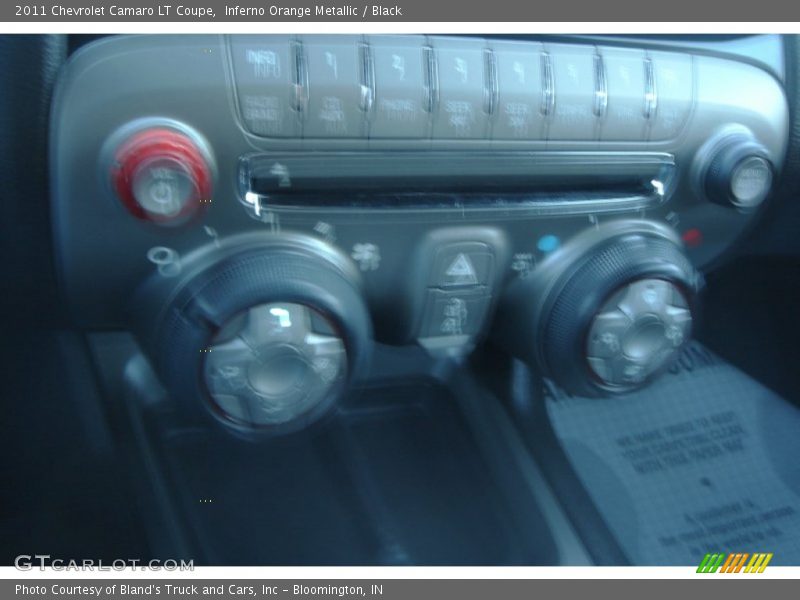 Inferno Orange Metallic / Black 2011 Chevrolet Camaro LT Coupe