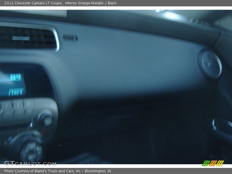Inferno Orange Metallic / Black 2011 Chevrolet Camaro LT Coupe