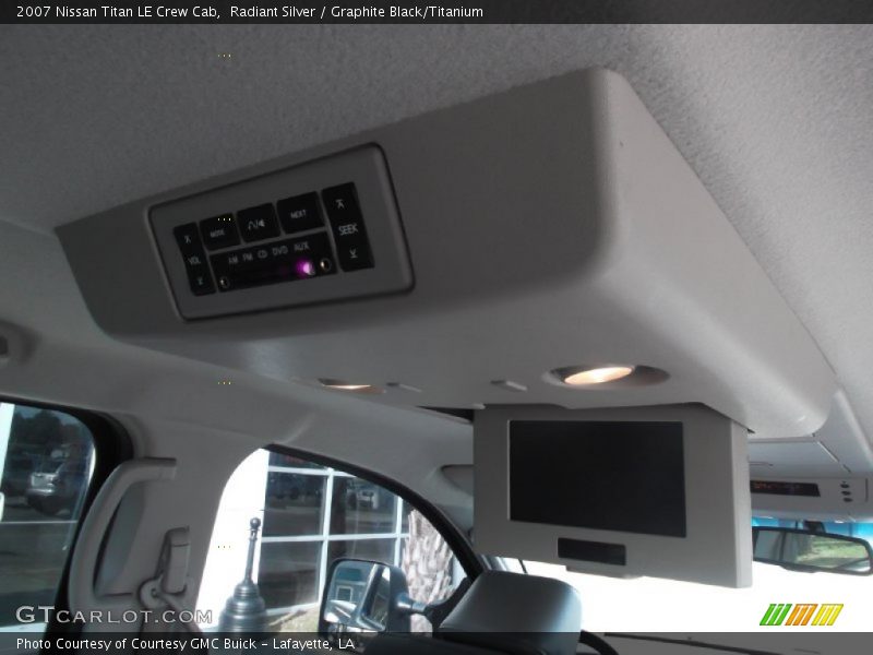 Radiant Silver / Graphite Black/Titanium 2007 Nissan Titan LE Crew Cab