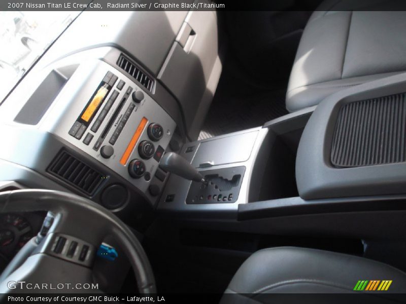 Radiant Silver / Graphite Black/Titanium 2007 Nissan Titan LE Crew Cab