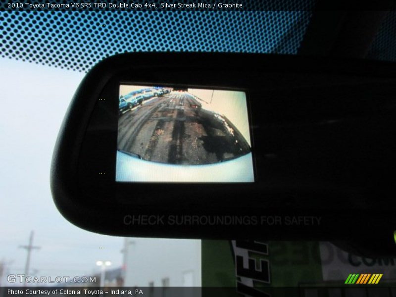 Silver Streak Mica / Graphite 2010 Toyota Tacoma V6 SR5 TRD Double Cab 4x4