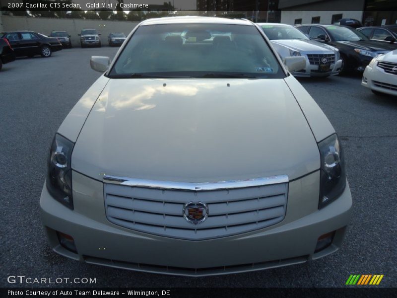Gold Mist / Cashmere 2007 Cadillac CTS Sedan