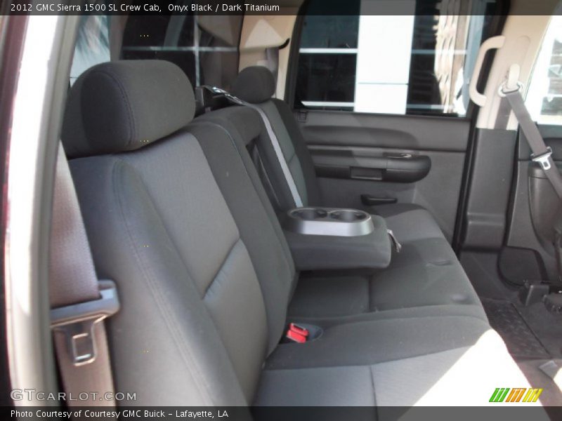 Onyx Black / Dark Titanium 2012 GMC Sierra 1500 SL Crew Cab