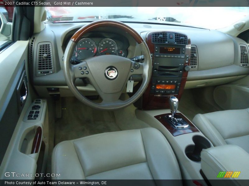 Gold Mist / Cashmere 2007 Cadillac CTS Sedan