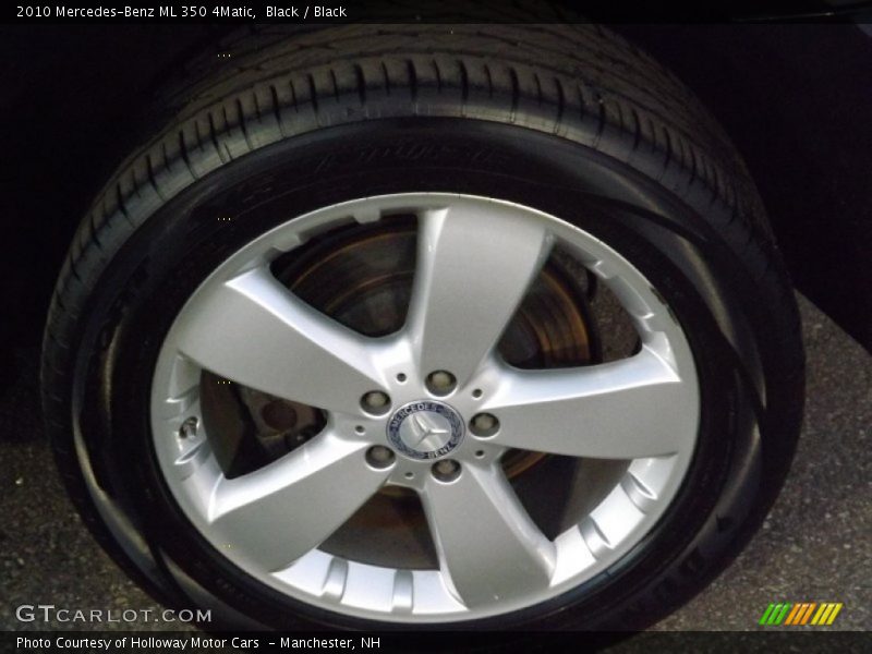 Black / Black 2010 Mercedes-Benz ML 350 4Matic